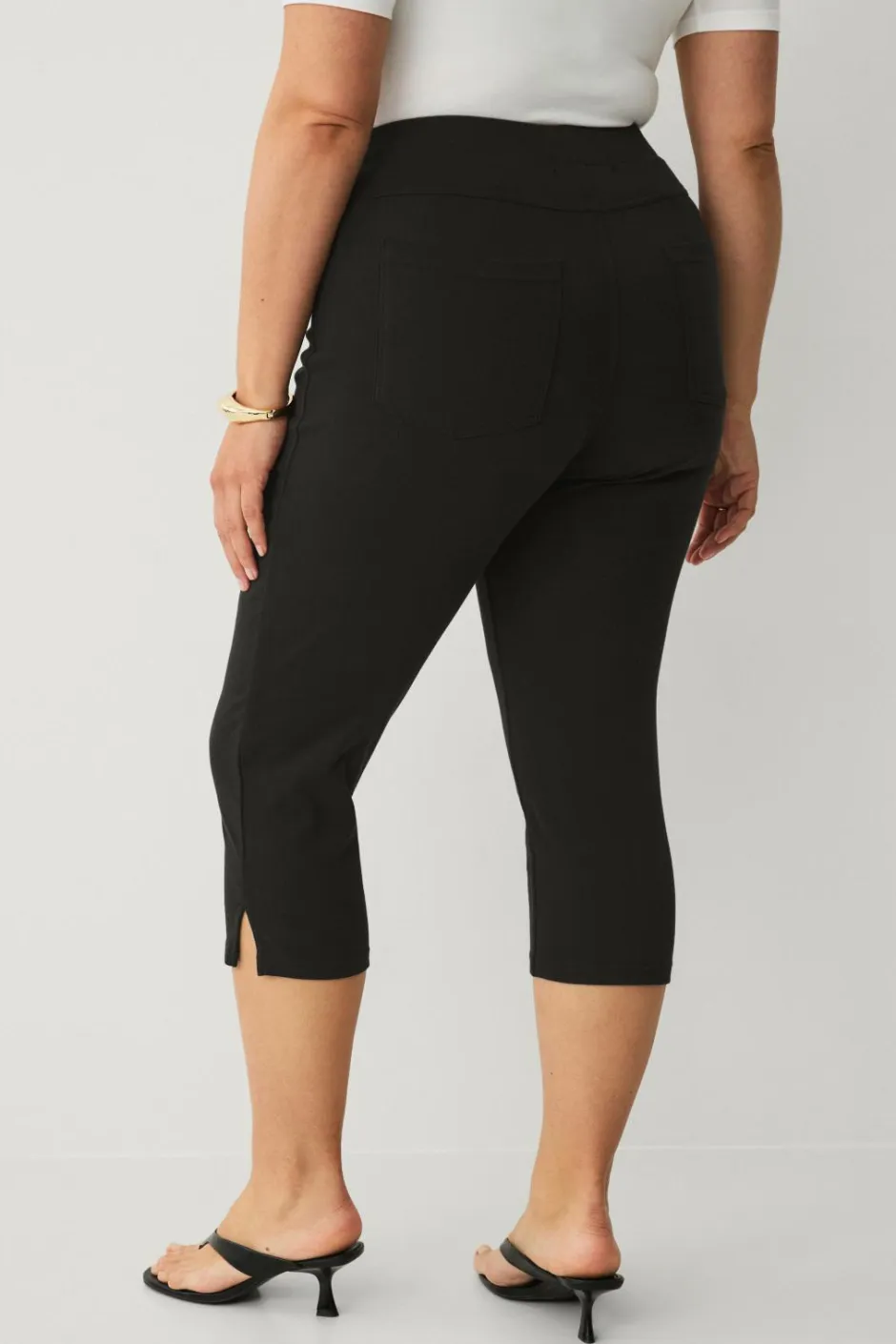 Plus collection Capri treggings Dame Bukser