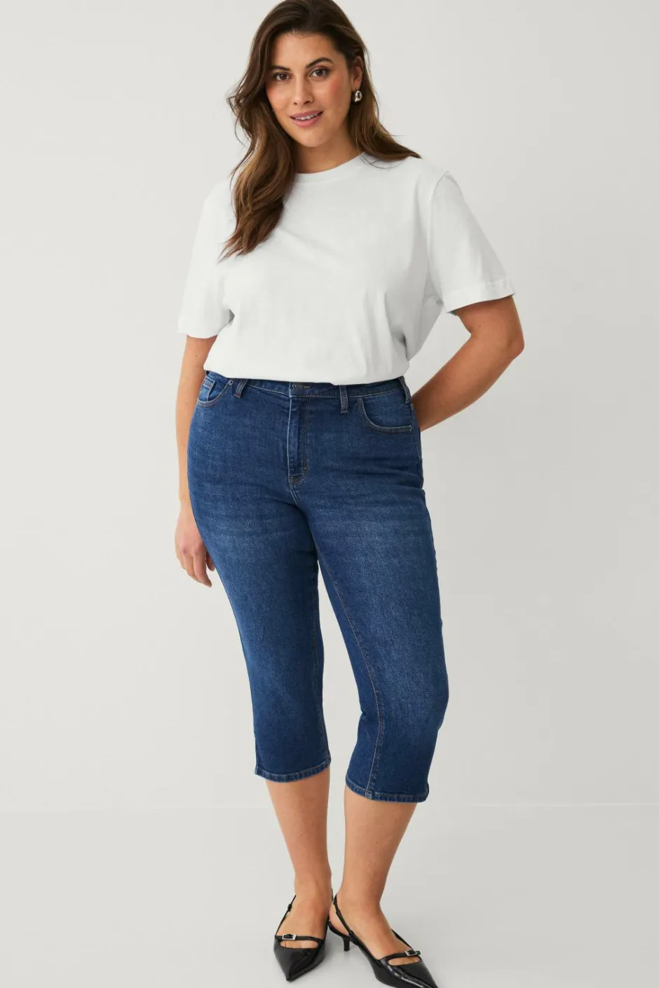 Ellos Plus collection Caprijeans^Dame Jeans