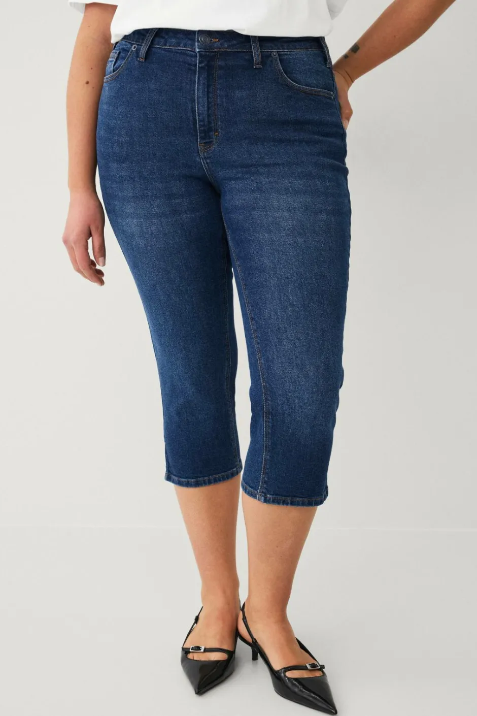 Ellos Plus collection Caprijeans^Dame Jeans
