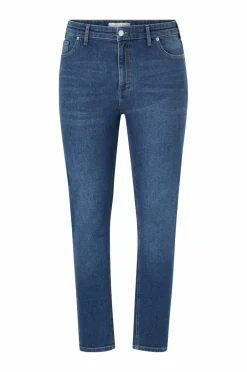 Ellos Plus collection slim jeans med høj talje^Dame Jeans