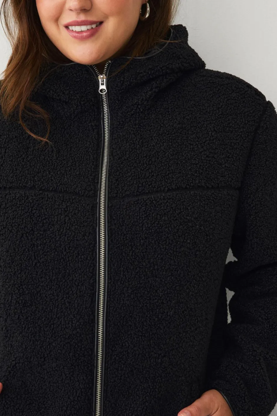 Plus collection Lang, foret fleecejakke Dame Jakker & Frakker