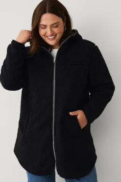 Plus collection Lang, foret fleecejakke Dame Jakker & Frakker