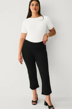 Ellos Plus collection Kortere leggings med bootcut^Dame Tights & Leggings