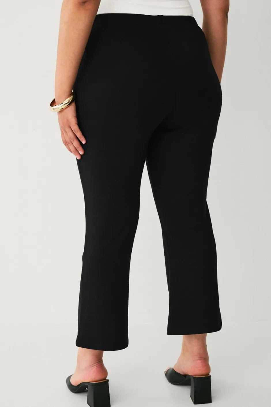 Ellos Plus collection Kortere leggings med bootcut^Dame Tights & Leggings