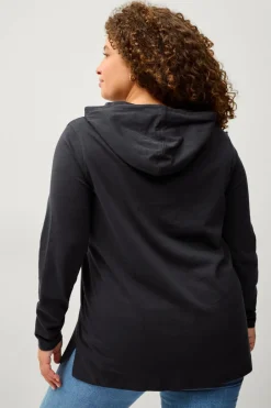 Ellos Plus collection Sweatshirt med hætte^Dame Basistøj|Sweatshirts & Hoodies