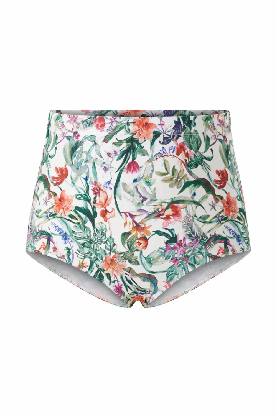 Sale Plus collection Maxi-bikinitrusse med høj talje Dame Bikinier & Bikinidele