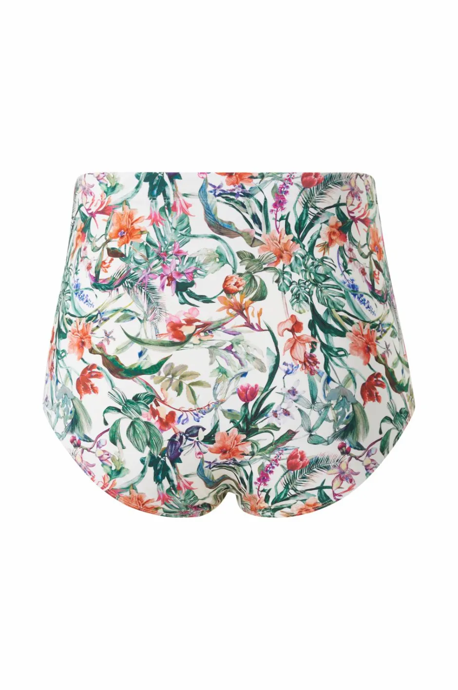 Sale Plus collection Maxi-bikinitrusse med høj talje Dame Bikinier & Bikinidele