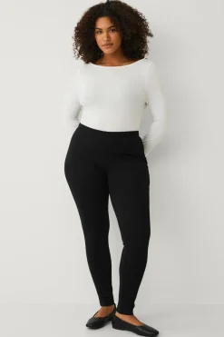 Ellos Plus collection Højtaljede leggings i punto^Dame Tights & Leggings