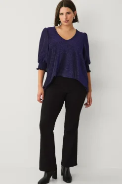 Ellos Plus collection Top med ballonærme^Dame Toppe & Tank-Toppe