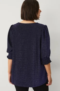 Ellos Plus collection Top med ballonærme^Dame Toppe & Tank-Toppe