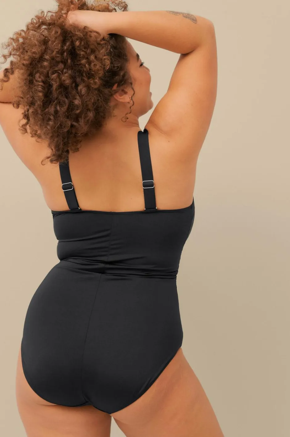 Hot Plus collection Badedragt med formende effekt Dame Badedragter