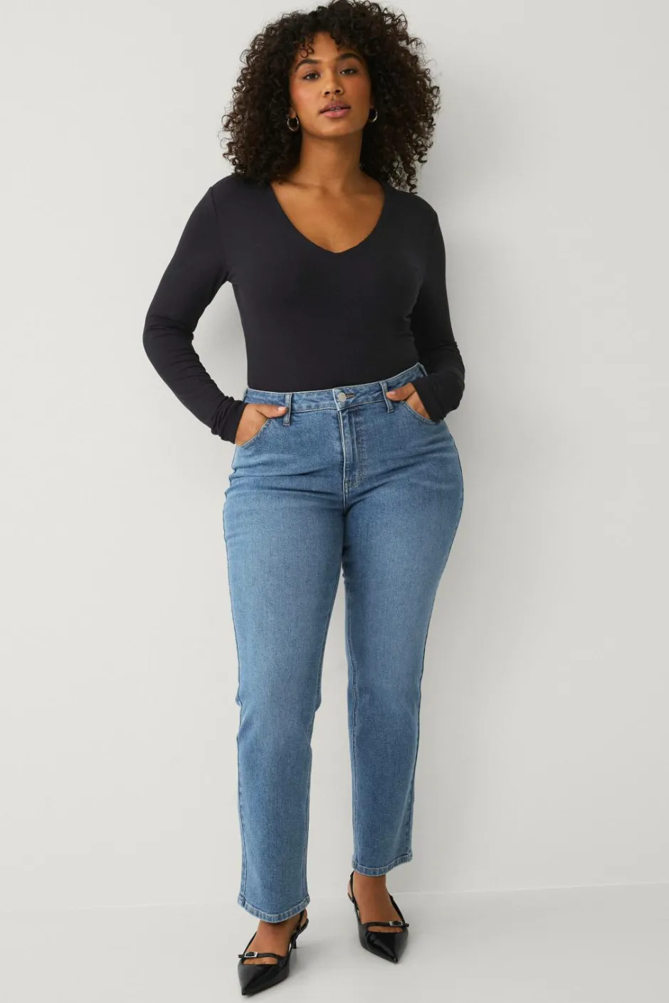 Discount Plus collection Jeans Straight Dame Jeans