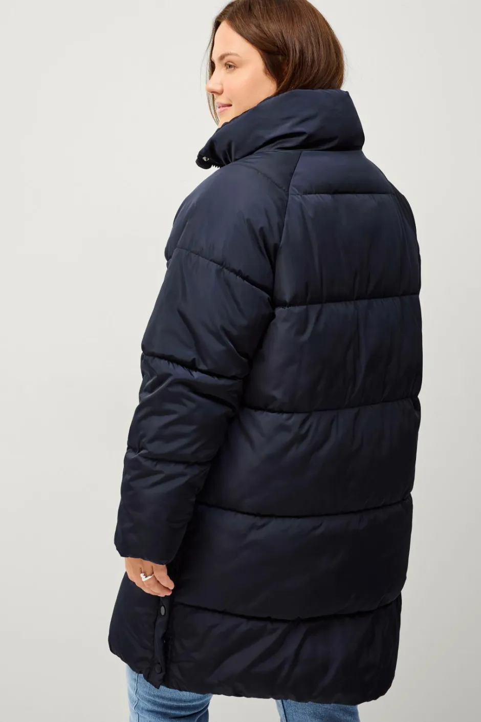 Ellos Plus collection Foret frakke med skorstenskrave^Dame Jakker & Frakker