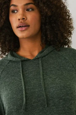 Discount Plus collection Lang sweatshirt med hætte Dame Sweatshirts & Hoodies