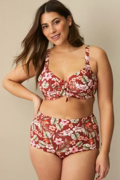 Hot Plus collection Maxi Bikinitrusse med formende effekt Dame Bikinier & Bikinidele