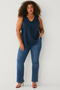 Ellos Plus collection Tunika med V-hals^Dame Tunikaer
