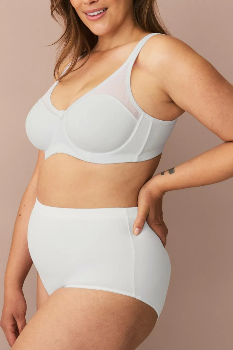 Hot Plus collection Bøjle-bh med formstøbte, forede skåle Dame Bh'Er