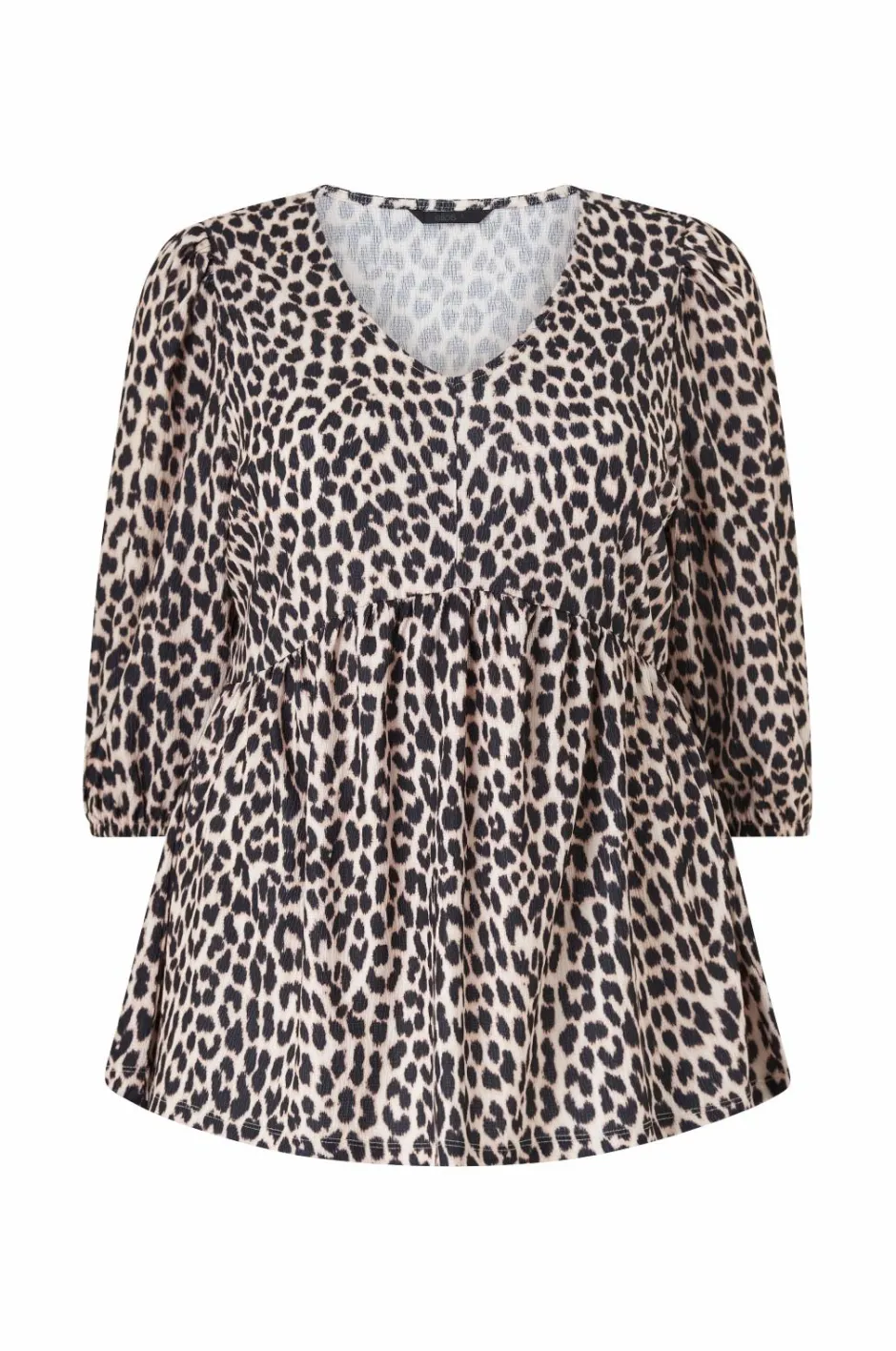 Hot Plus collection Tunika med 3/4 lange ærmer Dame Tunikaer