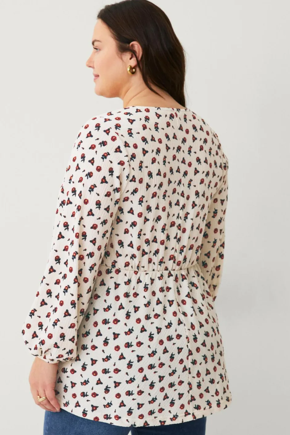 Hot Plus collection Tunika med V-hals Dame Tunikaer|Toppe & Tank-Toppe