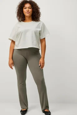 Ellos Plus collection Soft leggings med en bootcut^Dame Tights & Leggings