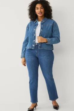 Plus collection Kort cowboyjakke Dame Jakker & Frakker