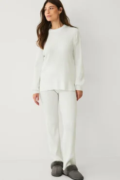 Ellos STUDIO Blød ribstrikket trøje^Dame Loungewear & Homewear|Sweatshirts & Hoodies