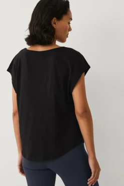 Ellos STUDIO Firkantet T-shirt blød^Dame Træningstøj|Træningstøj