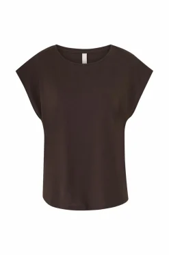 Best STUDIO Firkantet T-shirt blød Dame Træningstøj|Træningstøj