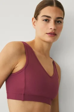 Ellos STUDIO Sports-bh V-neck Structure^Dame Træningstøj|Træningstøj
