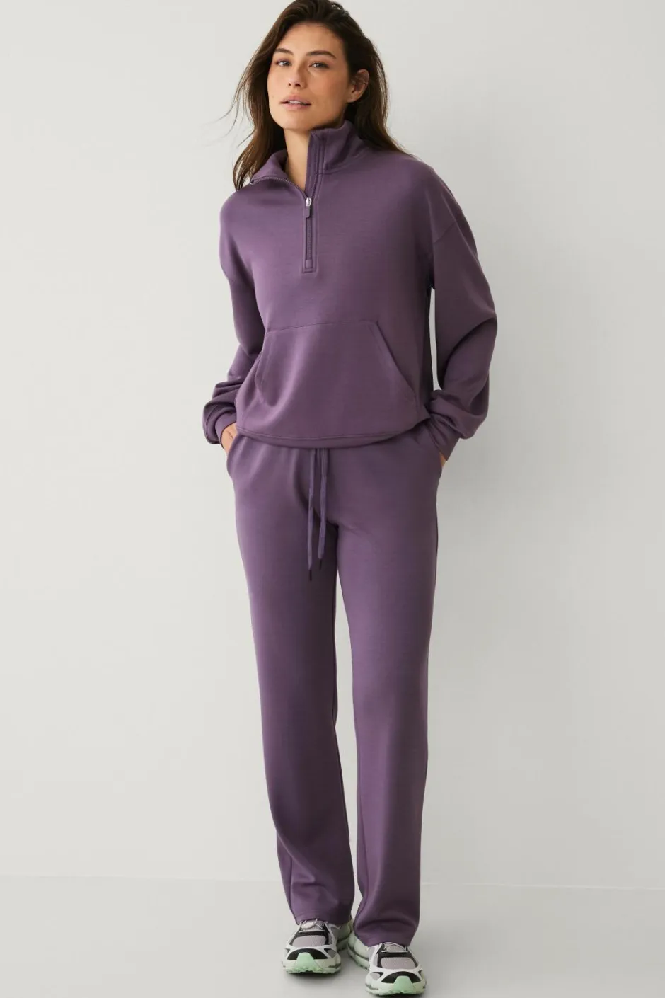 New STUDIO Sweatpants Tech Sweatpants Straight Dame Træningstøj|Træningstøj