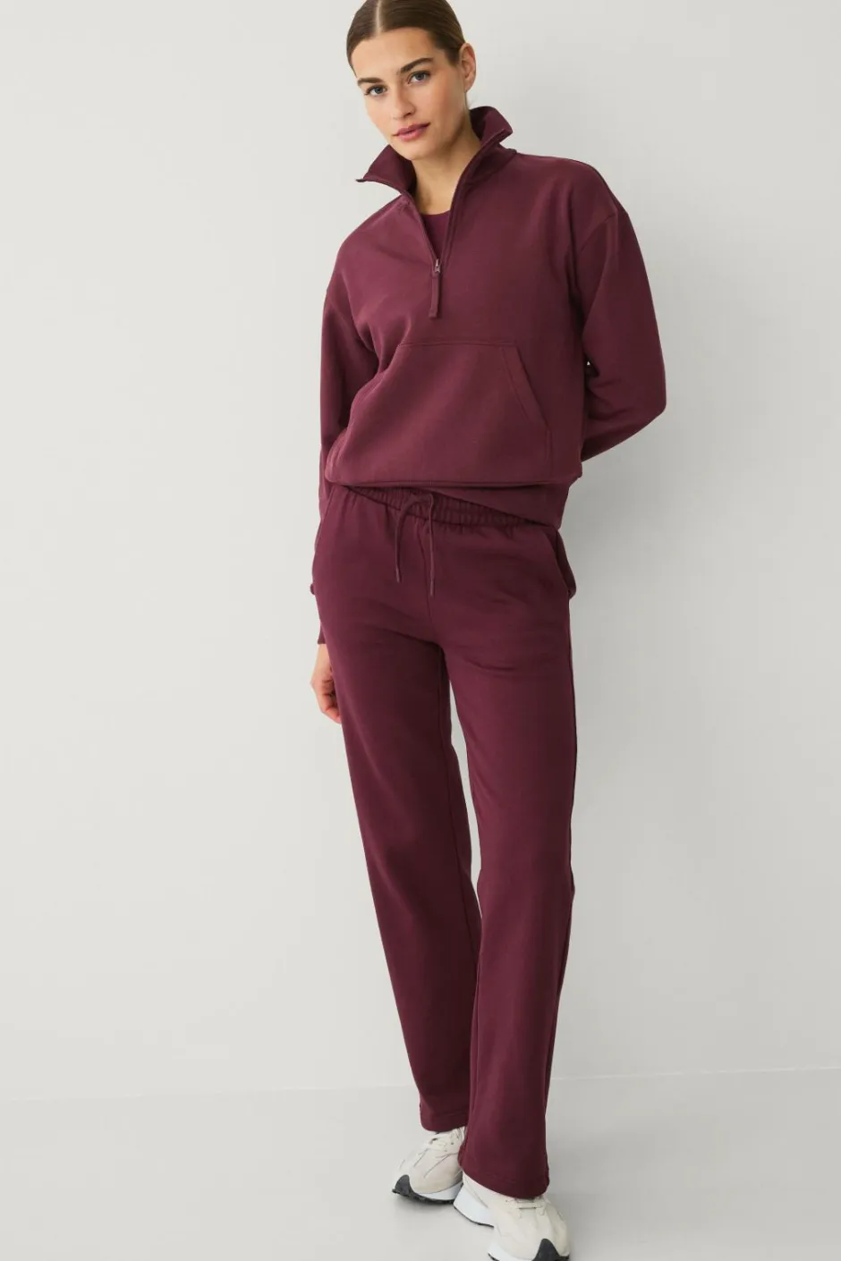 STUDIO Sweatshirt med høj krave Dame Træningstøj|Træningstøj