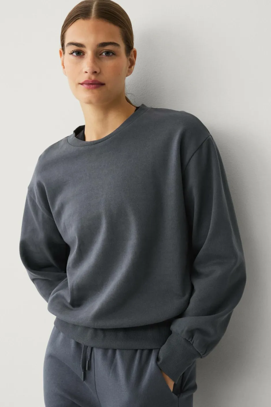 Ellos STUDIO Sweatshirt med rund hals^Dame Træningstøj|Træningstøj
