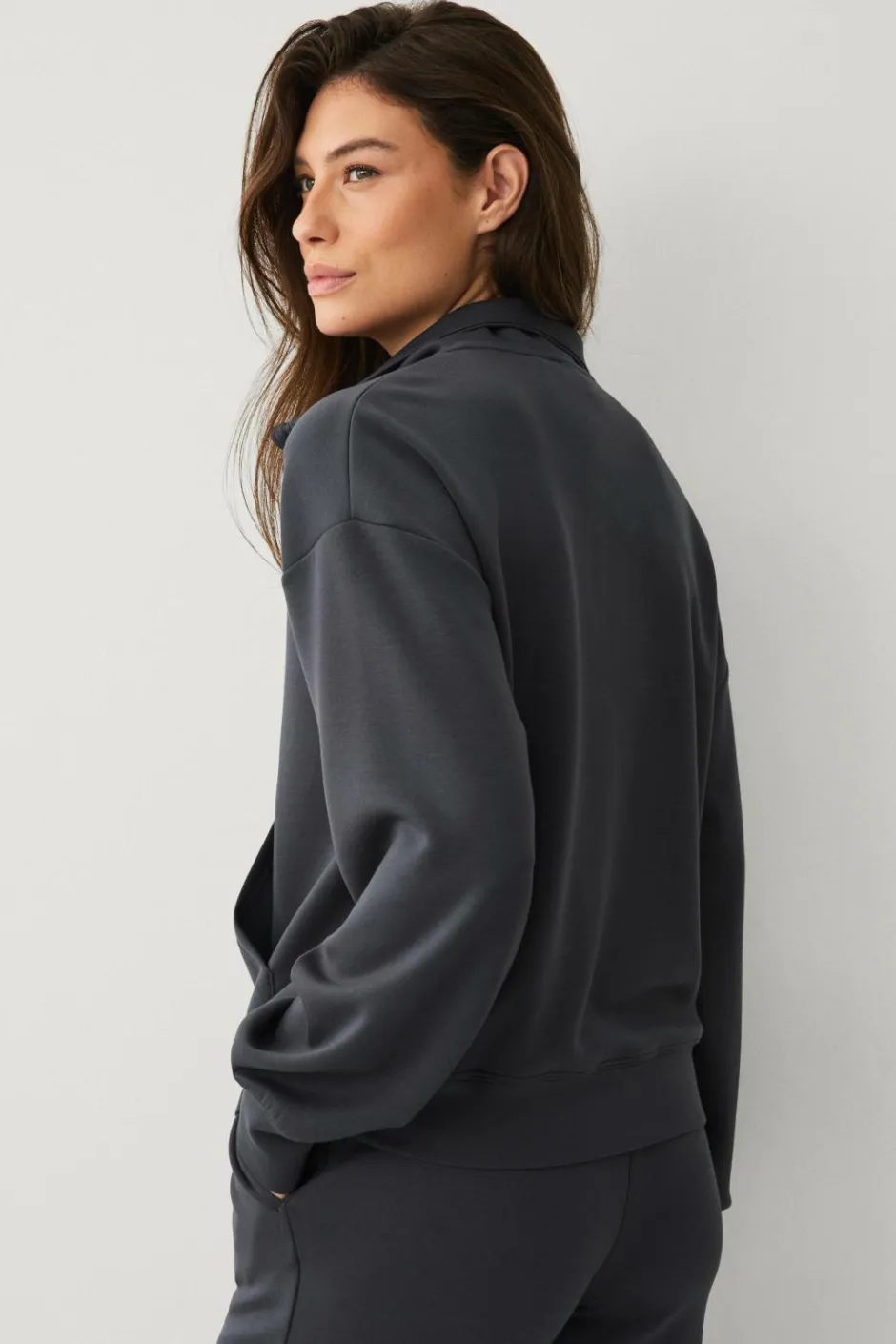 Outlet STUDIO Sweatshirt Tech Sweat Halfzip Dame Træningstøj|Træningstøj