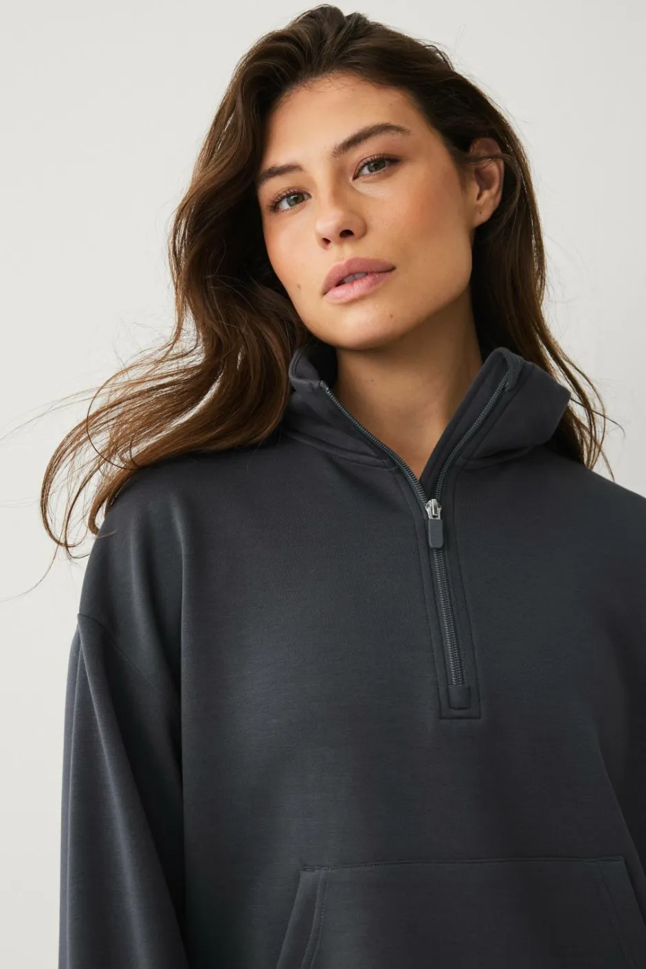 Outlet STUDIO Sweatshirt Tech Sweat Halfzip Dame Træningstøj|Træningstøj