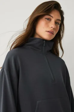 Outlet STUDIO Sweatshirt Tech Sweat Halfzip Dame Træningstøj|Træningstøj