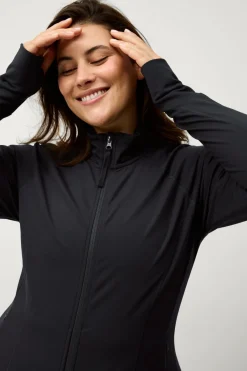 Ellos STUDIO Træningsjakke Warm Full Zip Core^Dame Træningstøj|Træningstøj
