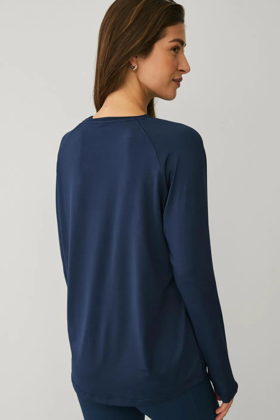 Discount STUDIO Træningstop Loose Top Core LS Dame Træningstøj|Træningstøj