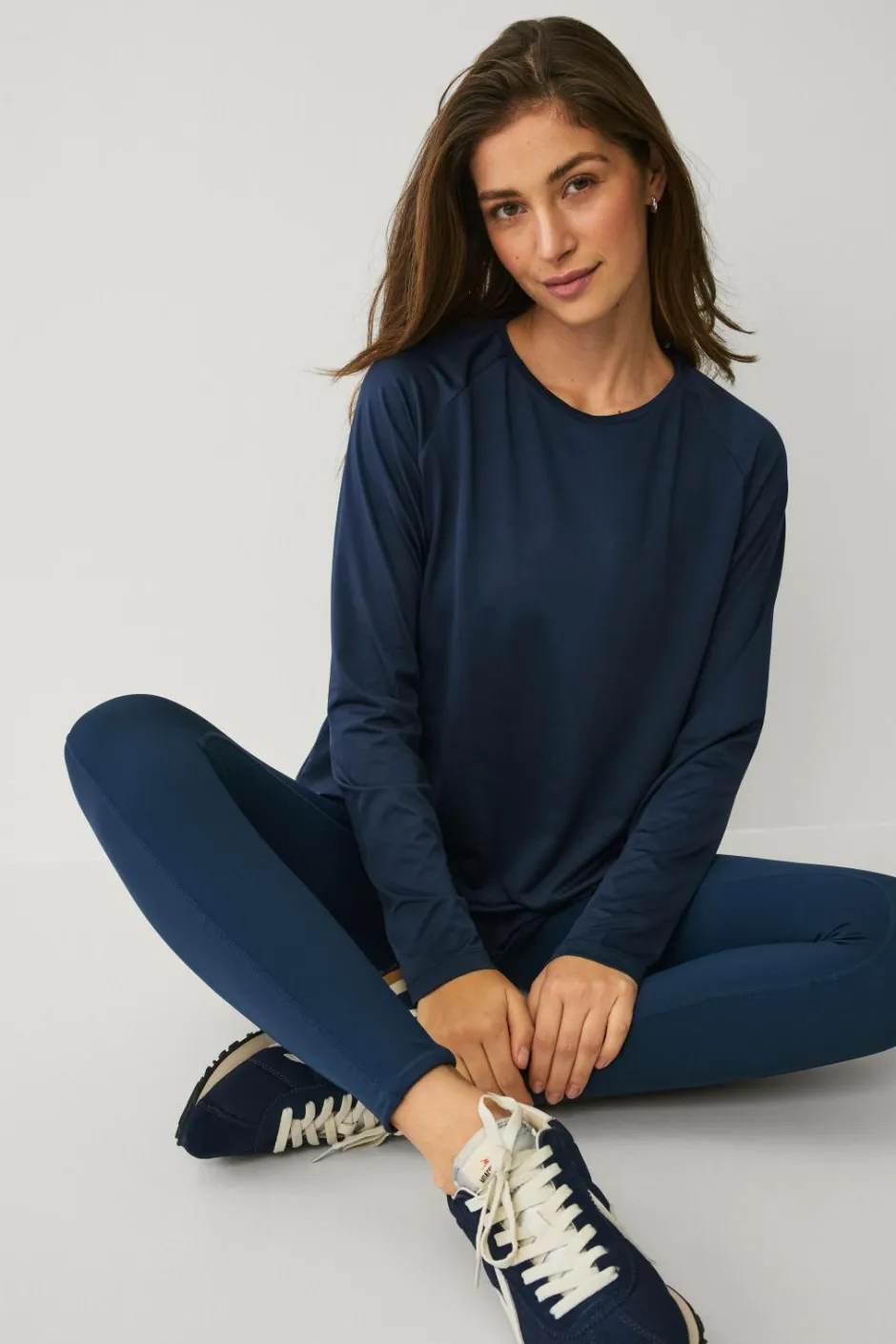 Discount STUDIO Træningstop Loose Top Core LS Dame Træningstøj|Træningstøj