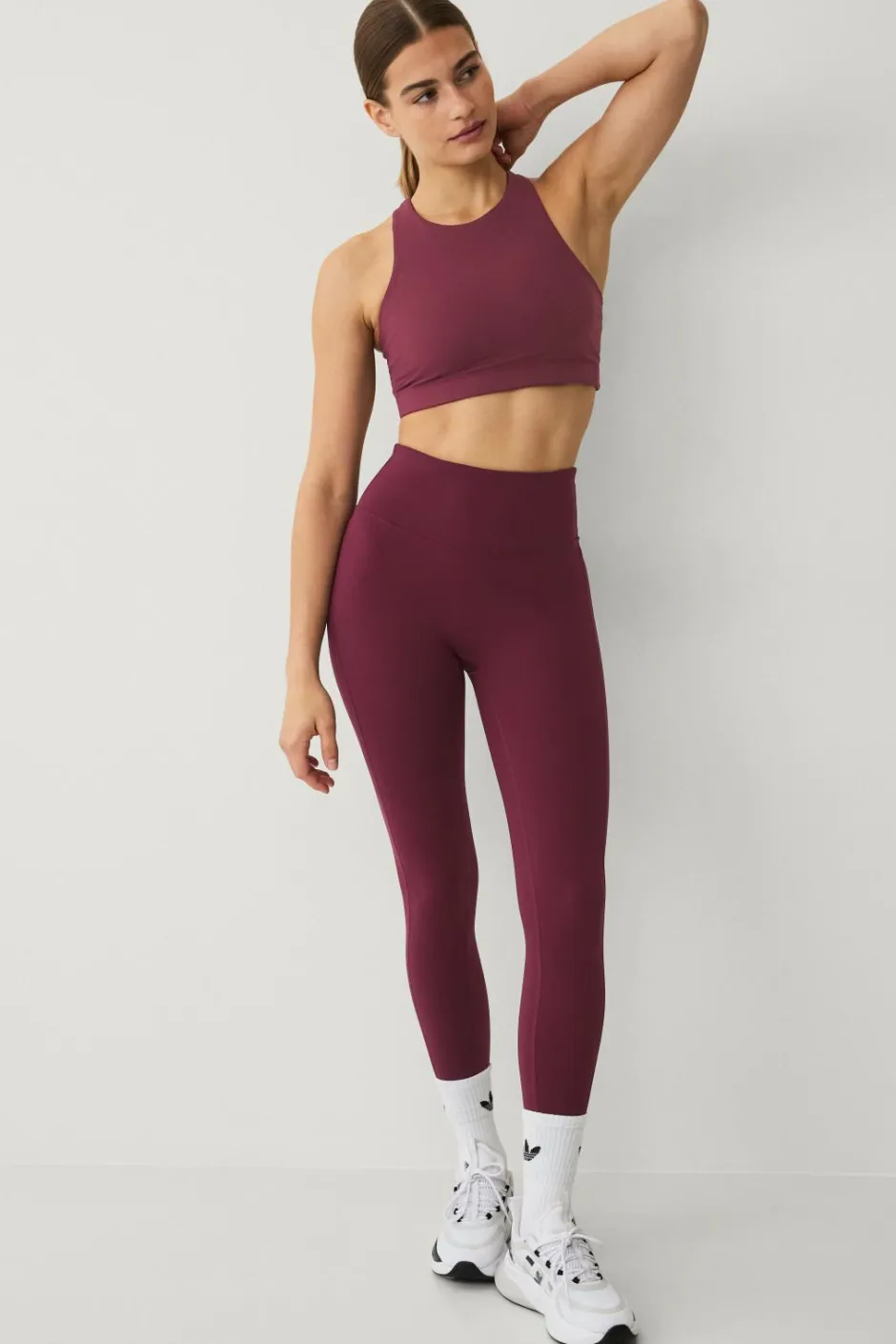 Ellos STUDIO Træningstights Studio Tights Flat Front Core^Dame Træningstøj|Træningstøj