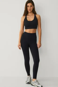Ellos STUDIO Træningstights Studio Tights Flat Front Core^Dame Træningstøj|Træningstøj