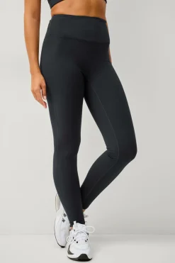 Discount STUDIO Træningstights Warm Tights Flat Front Core Dame Træningstøj|Træningstøj