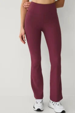 Clearance STUDIO Træningstights Flare Structure Tights Dame Træningstøj|Træningstøj