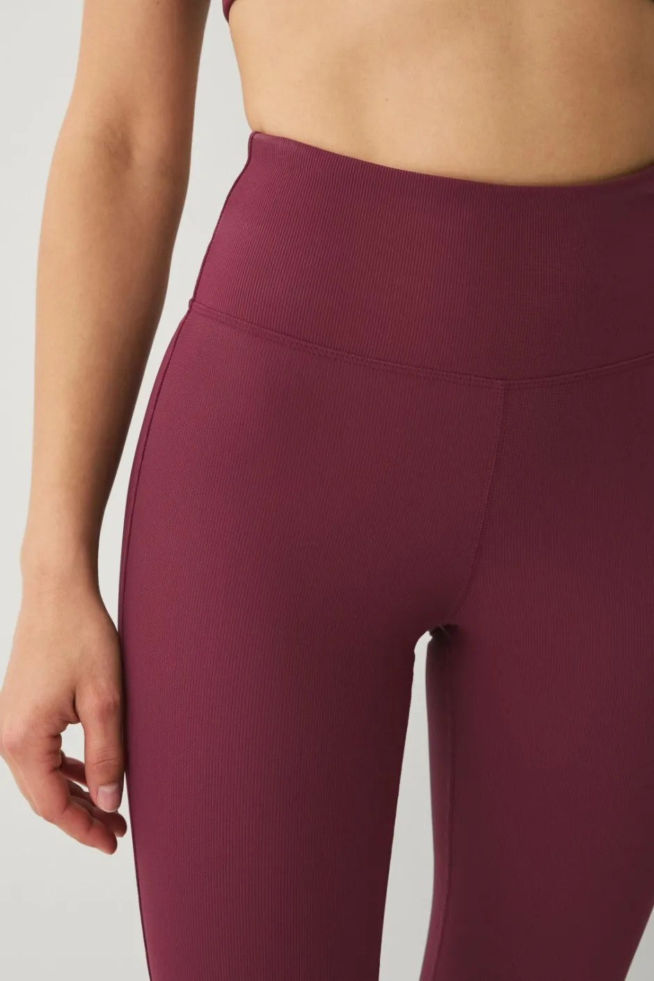 Clearance STUDIO Træningstights Flare Structure Tights Dame Træningstøj|Træningstøj