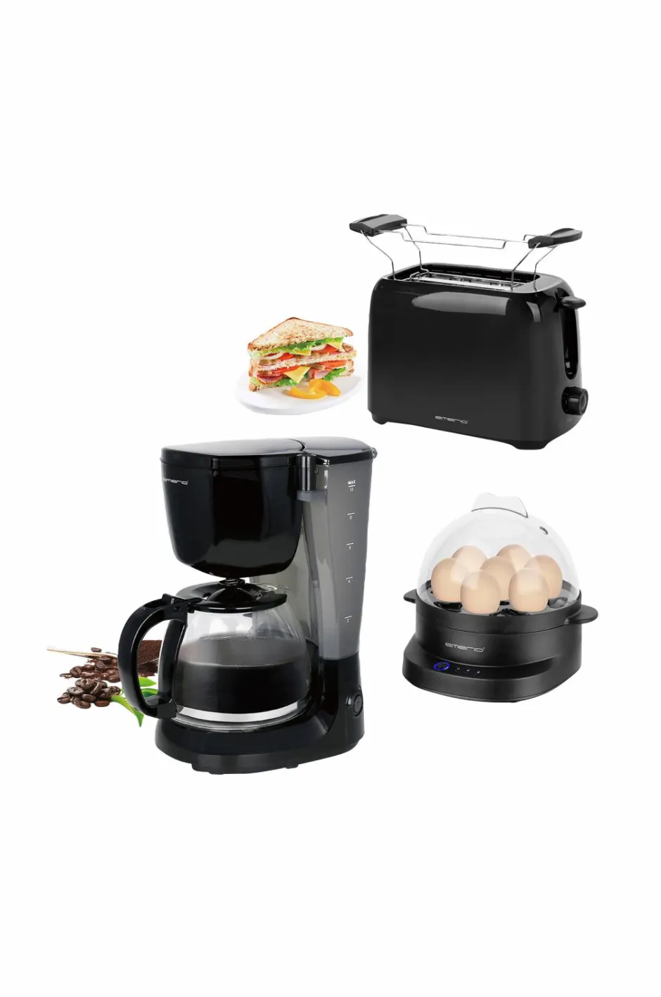 Outlet Morgenmadspakke Små Køkkenmaskiner|Kaffe- & Espressomaskiner
