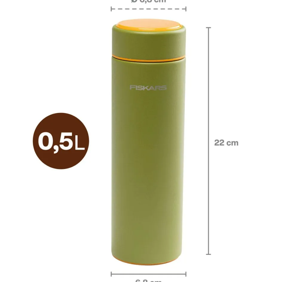 Fiskars Termoflaske 0,5 liter On-the-go Bottle^Dame Friluftsliv|Friluftsliv