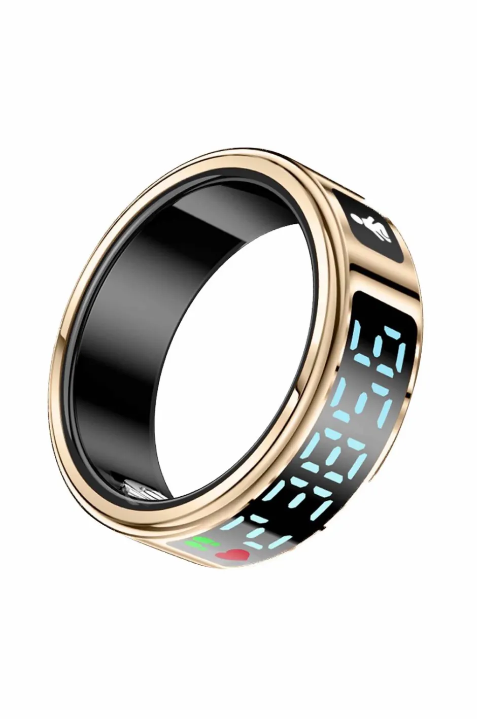 FITPADDY Smart ring med LCD-skærm XS^Dame Træningsredskaber & Udstyr|Træningsredskaber & Udstyr