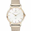 Clearance Park Avenue 32 IPG White/Gold Dame Ure|Ure