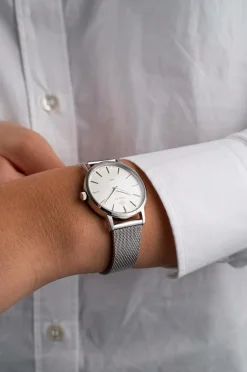 Gant Park Avenue 32 White/Stainless steel^Dame Ure|Ure