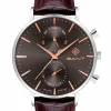 New Park Hill Day-Date II Grey/Brown Ure
