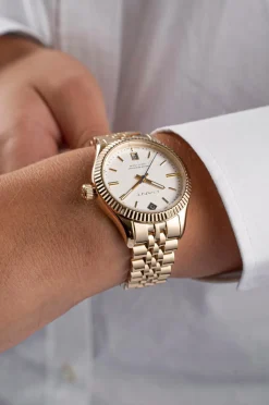 Outlet Sussex IPG White/Gold Dame Ure